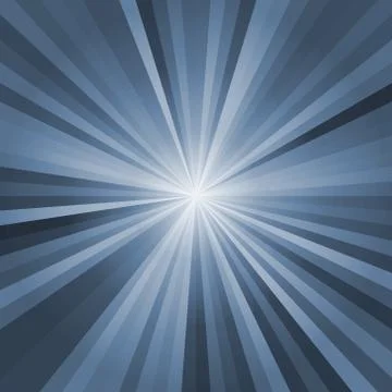 Rays backdrop with light burst in the middle Stock Illustration