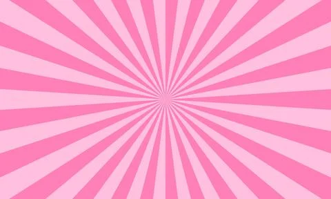 Rays background in retro style. Vector. Valentines day. Stock Illustration