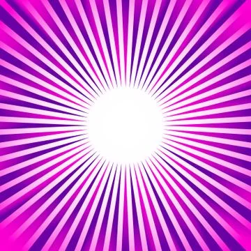 Rays, beams, starburst (sunburst) pattern. Converging lines abstract backgrou Illustrazione stock