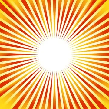 Rays, beams, starburst (sunburst) pattern. Converging lines abstract backgrou Stockillustratie