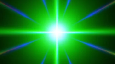 Rays of blue light appearing and disappearing on a black background. Stock Footage 312997727