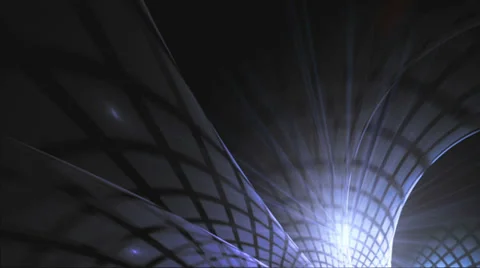 Rays of Blue Light Stock Footage 37043797