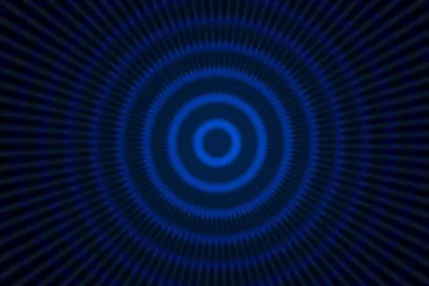 Rays in  blue universe Stock Illustration