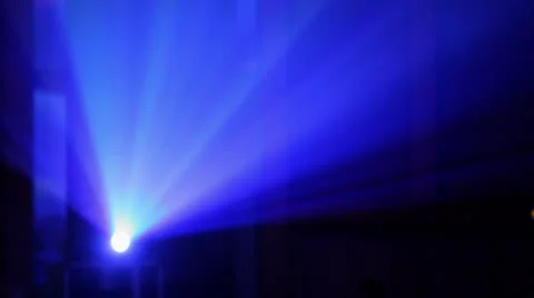 Rays of color light from video projector Vídeos de archivo 23240779