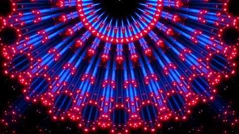 Rays Flickering Abstraction Looped Video Stock Footage 149038935