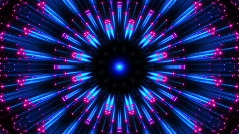 Rays Flickering Abstraction Looped Video Stock Footage 162820139