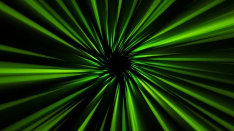 Rays of green light come from center 動画素材 88716133