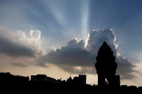 Rays of hope Stock-Fotos