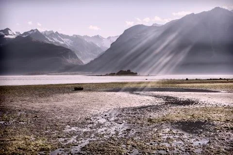 Rays of hope Foto stock