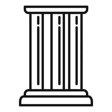 Rays lamp icon outline vector. Air device Illustrazione stock