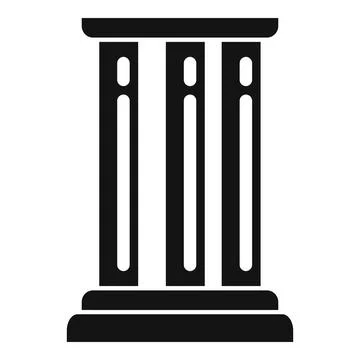 Rays lamp icon simple vector. Air device Illustrazione stock