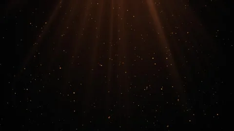 Rays of Light and Particles Stock Footage 280654268