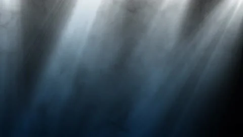 Rays of light, blue, heavenly, optical lens flare realistic animation. Stock Footage 137711047