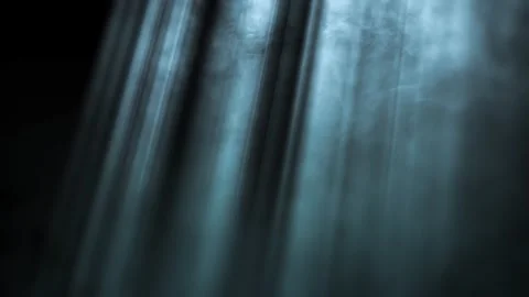 Rays of light, blue, heavenly, optical lens flare realistic animation. Stock Footage 137713550