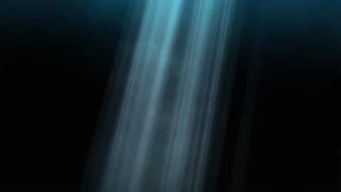 Rays of light, blue, heavenly, optical lens flare realistic animation. Stock Footage 137714434