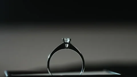 Rays of light in a diamond. Stock Footage 310227100