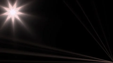 Rays of light emanating from the bottom right 库存影片 313140421