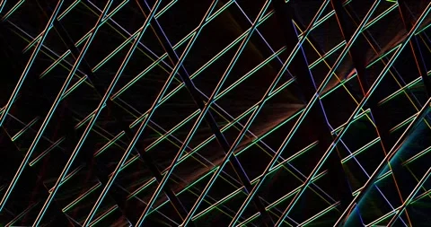 Rays of light form geometric shapes. Stock Footage 247132060