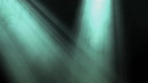 Rays of light, green, heavenly, optical lens flare realistic animation. Stock Footage 137710723