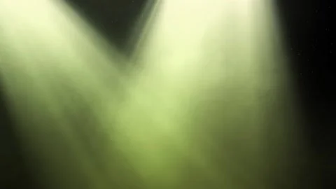 Rays of light, green, heavenly, optical lens flare realistic animation. Stock Footage 137710926