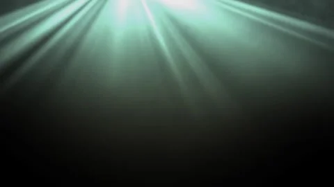 Rays of light, green, heavenly, optical lens flare realistic animation. Stock Footage 137712791