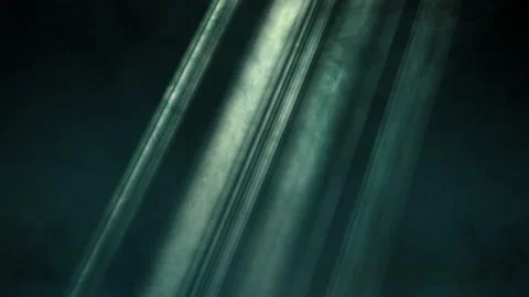 Rays of light, green, heavenly, optical lens flare realistic animation. Stock Footage 137714386