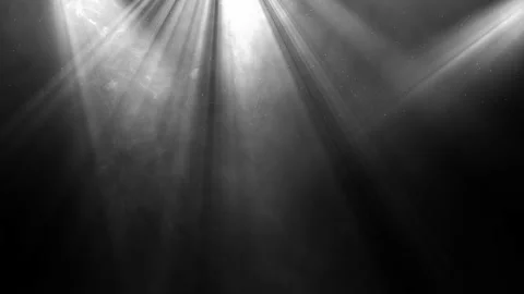 Rays of light, heavenly, optical lens flare realistic animation. Stock Footage 137715257