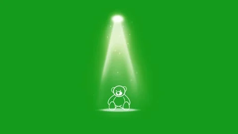 Rays of light motion graphics with green screen background Stock Footage 133988099