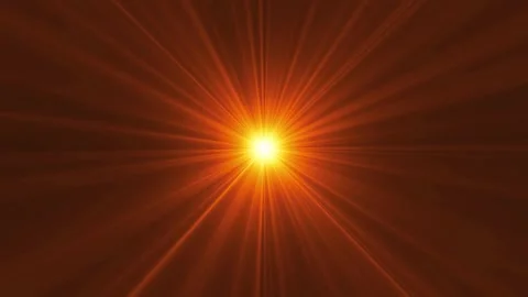 Rays of light or an explosion of orange-colored energy Vídeos de archivo 297674769