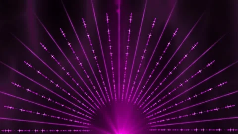 Rays of light or streams of energy radiating from the center 動画素材 300342683