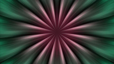 Rays of light in pink and green tones in a mirror reflection. Stock Footage 202085886
