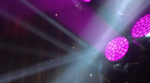 Rays of light from the projector 5 Stock Footage 62274539