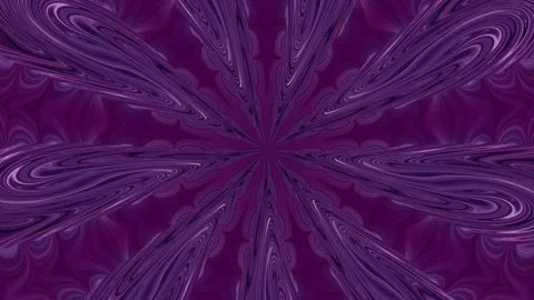 Rays of light in purple tones form a floral pattern Stock Footage 221487748