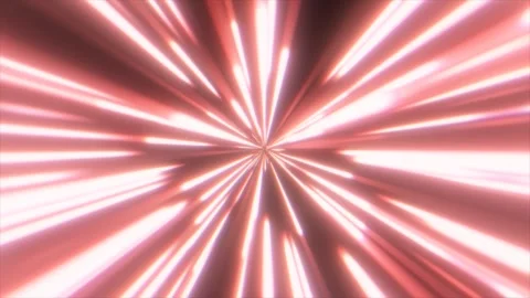 Rays of light stretch through a warp tunnel. Stock Footage 323141631