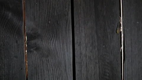 Rays of light through the slits of the door. Stock-Footage 97124650