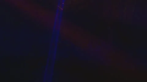 Rays of light in water with paints, abstraction  Stock-Footage 141540536