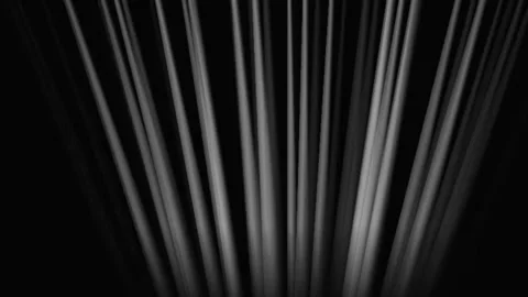 Rays Lighting Effects on black Screen Stock video Footage Stock-Footage 283149732