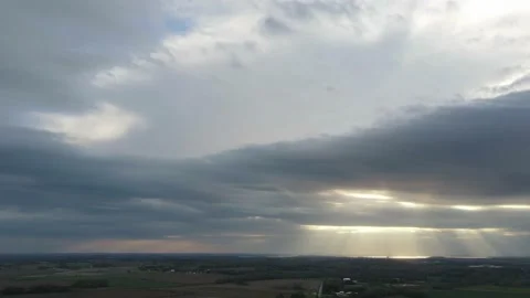 Rays Over Madison Stock Footage 166177465