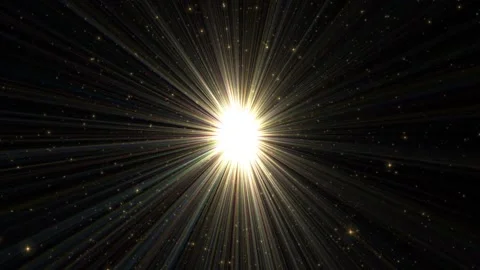 Rays Shining Orb  Spaces Motions Backgrounds 스톡 동영상 264144598