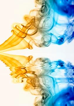 Rays smoke abstract in white background Stock Illustration