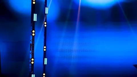 Rays, spotlights light Stock Footage 273197642