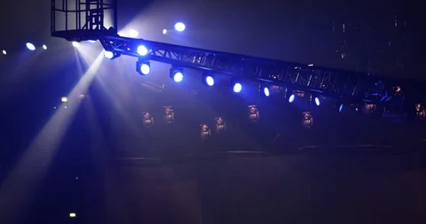 Rays Of Stage Light Stock-Footage 109995520