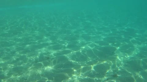 The rays of the sun beneath the sea on a Sunny day Stock Footage 135504748