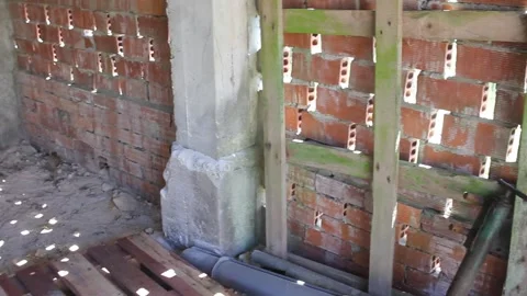 Rays of the sun inside the barn Stock Footage 255210418