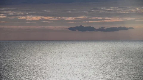 Rays of the sun open the clouds of the sky Stock Footage 83464115