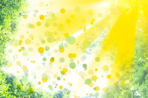 Rays of the sun Stock Photos