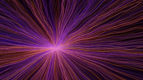 Rays of the sun as waves move loop, abst... | Stock Video | Pond5