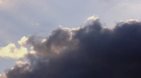 Rays of sunlight through clouds Vídeos de archivo 50311258