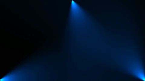 Rays theatrical spotlights on the stage during the performance. Lighting Video stock 112725021