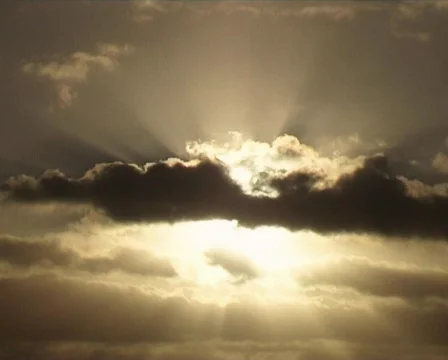 Rays (time laps) Stock Footage 126282